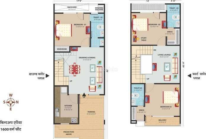 3BHK villa on ren in Mansarovar Extn jaipur-Mansarover-Jaipur